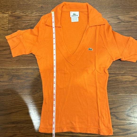 Lacoste V-Neck Polo Shirt - Picture 3 of 5